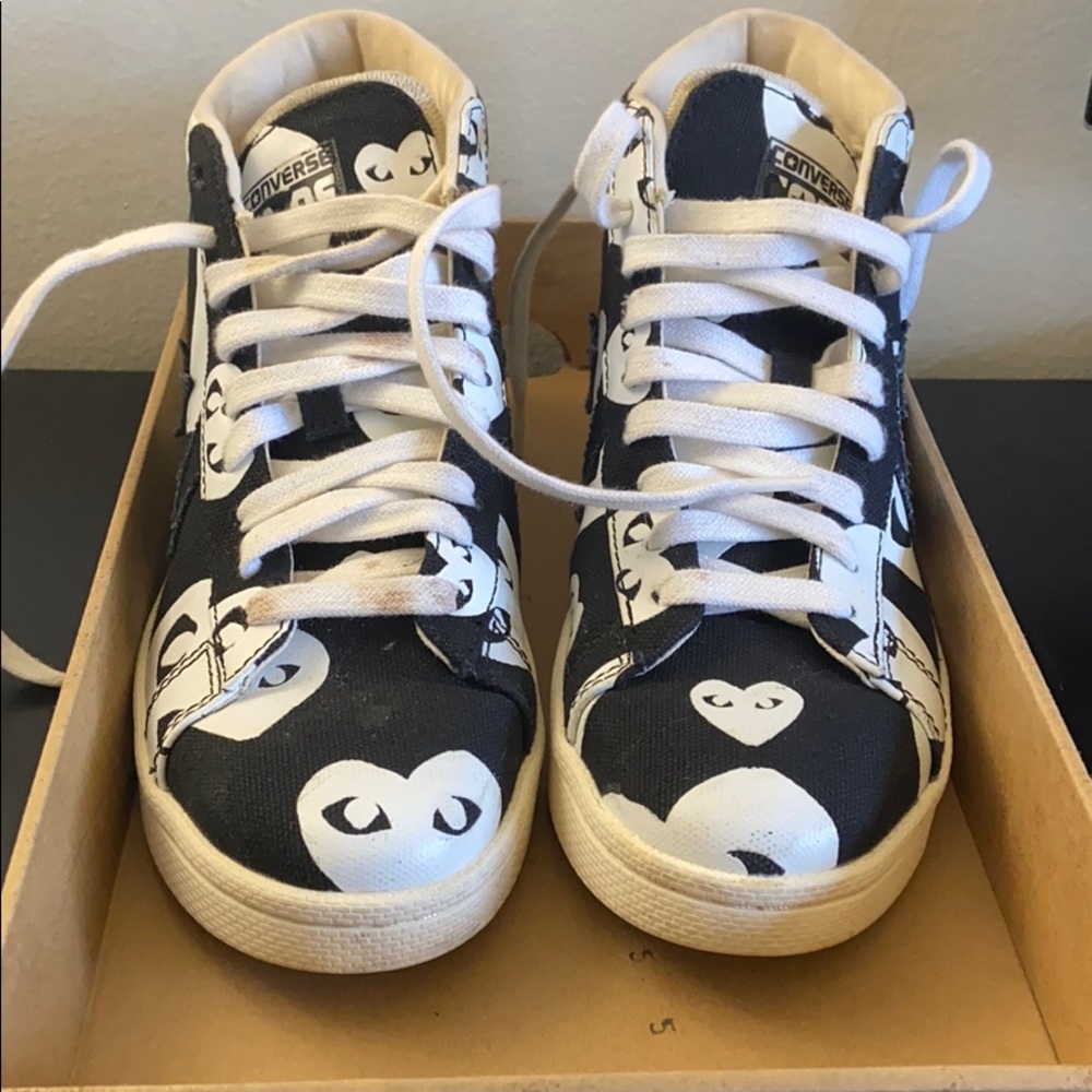 Commes de Garçon x Converse High Top Sneakers